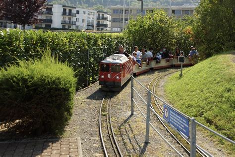 Unterwegs Im Swiss Vapeur Parc In Bouveret Zug MGB Tinuzeller Flickr