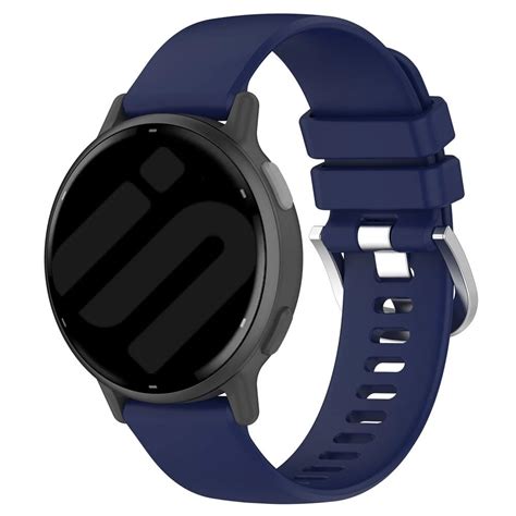 Garmin Vivoactive 4 Silikon Classic Armband Dunkelblau