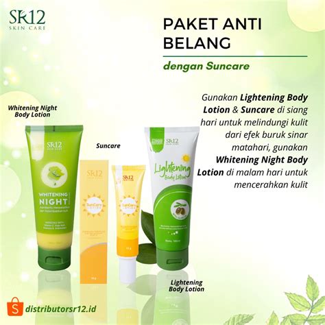 Jual SUNSCREEN WAJAH SUNCARE SUNBLOCK SR12 LOTION ANTI BELANG PELINDUNG