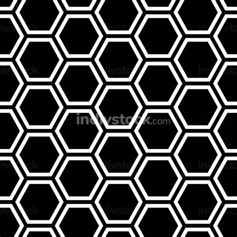 Honeycomb Seamless Pattern Abstract Geometric Honeycomb Seamless