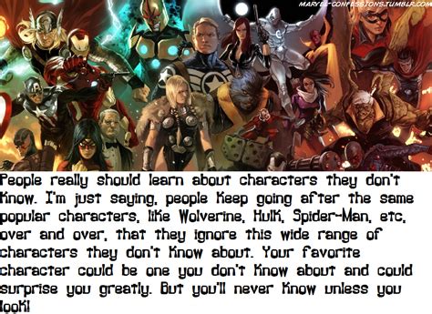 Marvel Confessions