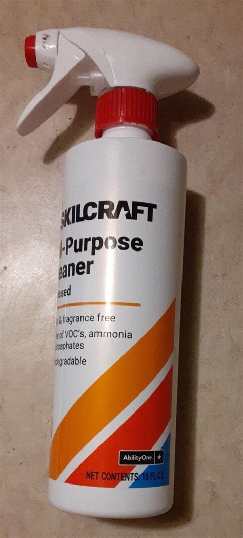 12 Skilcraft Biobased All Purpose Cleaner 16 Fl Oz Spray Bottles New Ebay