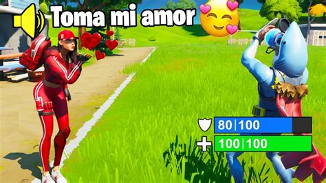 Le Dejo A Mi Novia Controlar Mi Partida En Fortnite 😍 Youtube