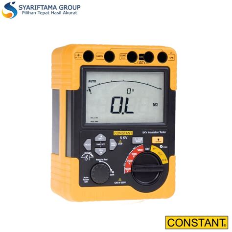 Constant 5KV Digital Insulation Tester Distributor Resmi Constant