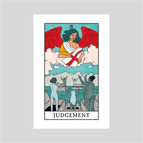 Judgement The Modern Witch Tarot An Art Print By Lisa Sterle Witch