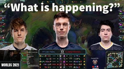 Caedrel Is Losing It Watching Euw Solo Queue Alphari Vs Lider 1v1