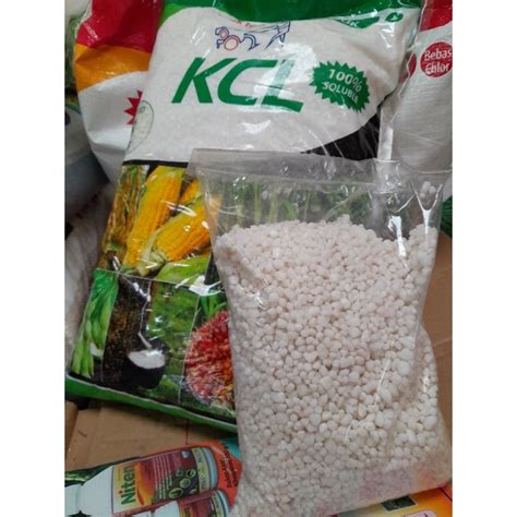 Jual KCL Pak Tani Repack 1kg Pupuk KCL MOP Pak Tani KCL Granul KCL