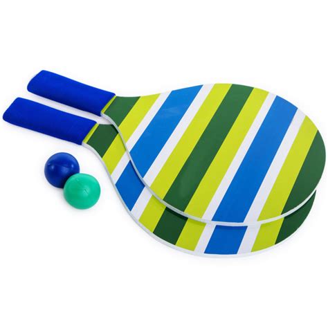 beach paddle ball set | let go & have fun