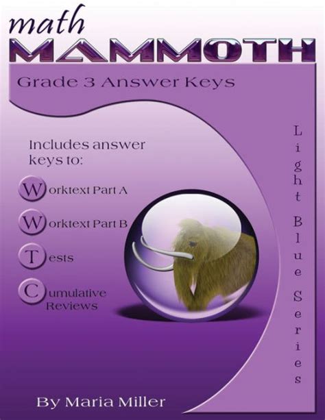 Math Mammoth Grade 3 Answer Keys By Maria Miller Paperback Barnes And Noble®