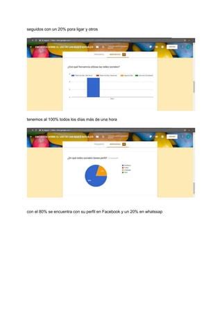 informe sobre el impacto de las redes sociales en lo jóvenes PDF