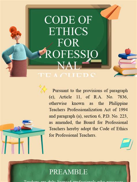 Code Of Ethics For Teachers Pdf Teachers Justice