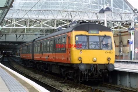 PHOTO CLASS 101 Dmu 101693 At Manchester Piccadilly On 11 08 01 2 00