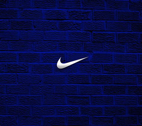 Blue Nike Logo Wallpaper