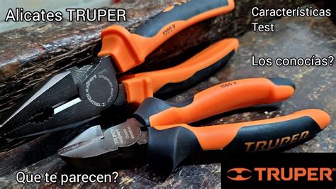 Alicate TRUPER Linesman Pliers YouTube