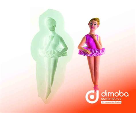 Molde Bailarina Para Fondant Dimoba Suministros