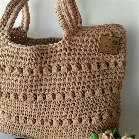 Most Beautiful Crochet Hand Knitted Hand Bags And Purses Patterns Designs