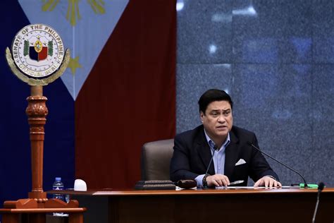 Senate President Juan Miguel Zubiri Nagdeklara Na Walang Planong