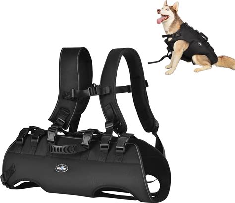 Dog Lift Harness Full Body Dog Backpack Harness Emergency Dog Backpack