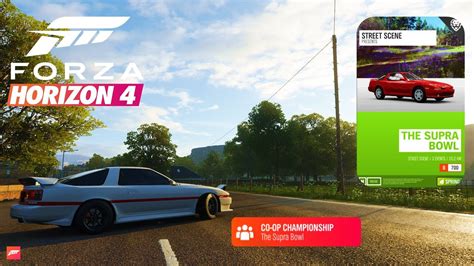 Forza Horizon 4 Seasonal Championship Spring The Supra Bowl Co Op