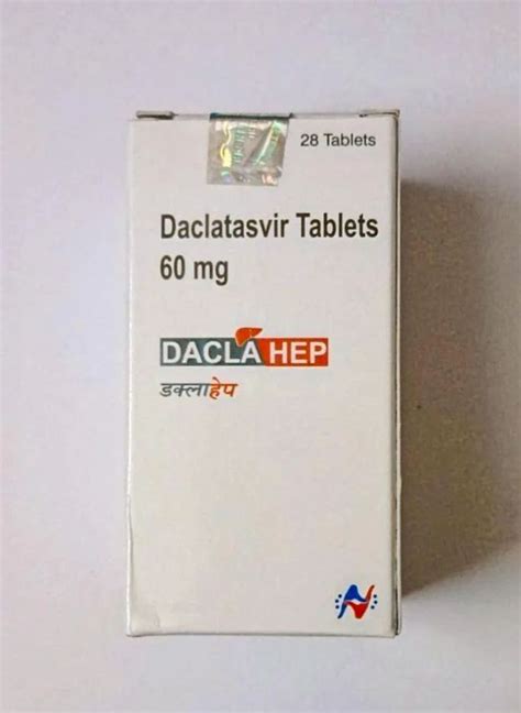 Daclahep Mg Daclatasvir Tablets Mg At Rs Bottle