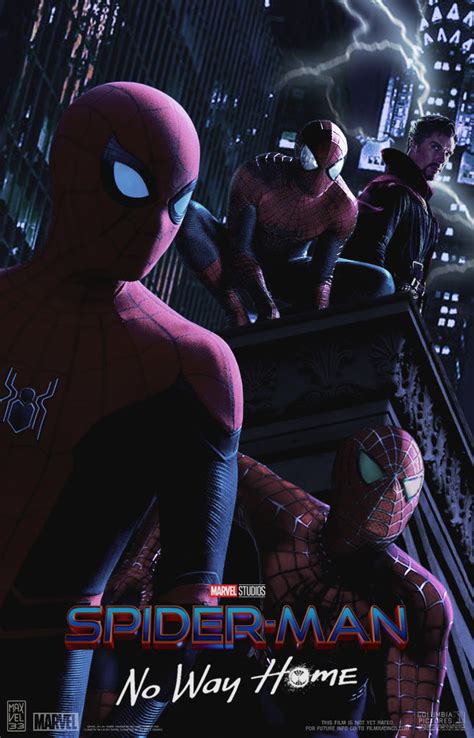 Marvel's Spider-Man: No Way Home Fan Poster 1.2 by Maxvel33 on DeviantArt