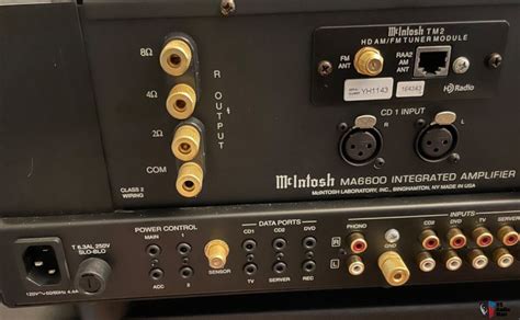 Mcintosh Ma Receiver Integrated Amplifier Optional Tm Hd Radio