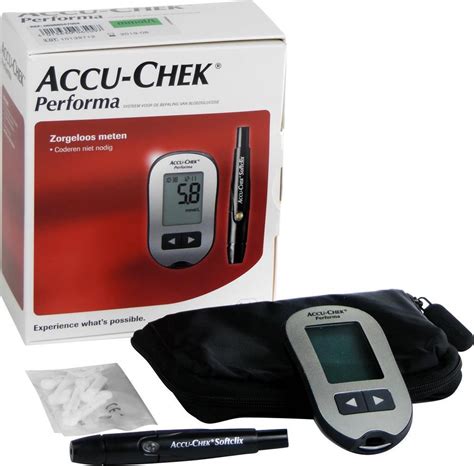 Accu Chek Performa Starters Set Meters Strips Prikpennen En