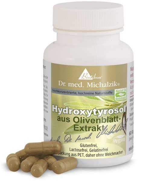 Hydroxytyrosol Olivenblatt Extrakt Nach Dr Med Michalzik Kapseln