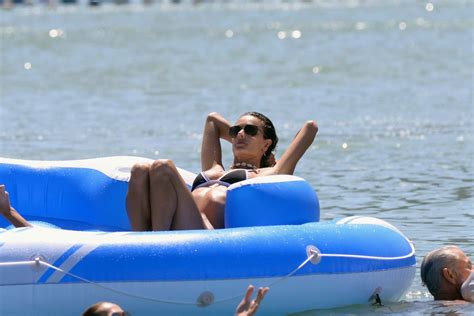 ALESSANDRA AMBROSIO In Bikini On Holliday In Florianopolis HawtCelebs