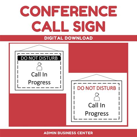 Conference Call Sign