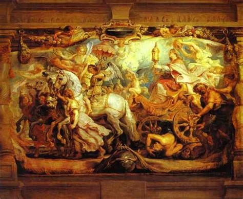 Gravura De Qualidade De Museu O Triunfo Da Igreja Por Peter Paul Rubens