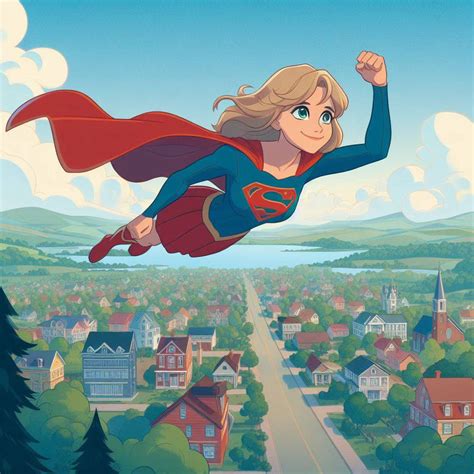 Supergirls Peaceful Day 5 By Elodtrebor On Deviantart