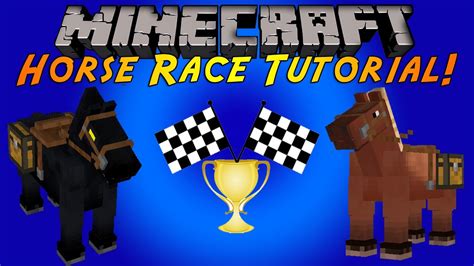 Minecraft Plugin Tutorial Horse Racing Fully Automated Youtube