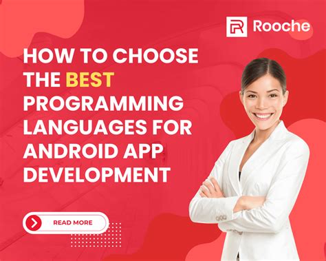 Programming Languages For Mobile App Development Rooche Digital