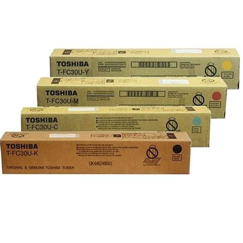 Toshiba T FC30U 4 Pack Genuine Toner Cartridges Ink Depot