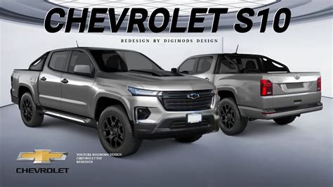 ALL NEW CHEVROLET S10 2024 2025 REDESIGN Digimods DESIGN YouTube