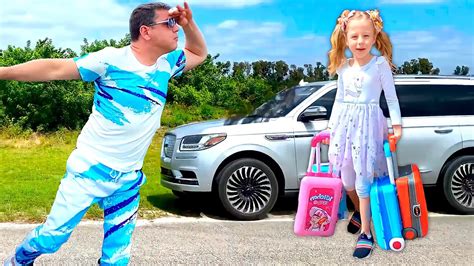 Nastya And Dad Pack Their Bags For Travel Youtube