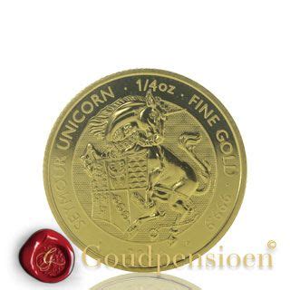 Oz Seymour Unicorn The Royal Tudor Beasts Gouden Munt Kopen