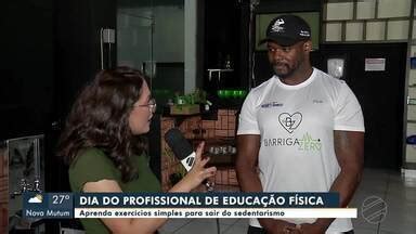 Mt Sinop Profissional De Educa O F Sica Ensina Exerc Cios Simples