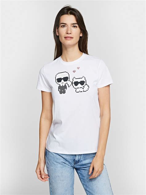 Футболки і поло Karl Lagerfeld 201W1723_100_0041 для жінок, колір ...
