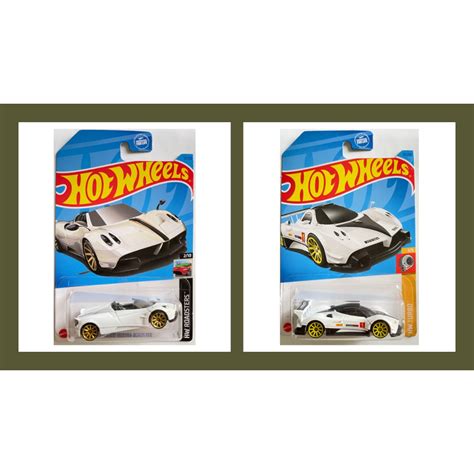 Hot Wheels Hw Roadsters Pagani Huayra Roadster White Hw Turbo