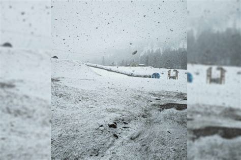 Pr S De Nice Impressionnantes Chutes De Neige Dans Cette Station En