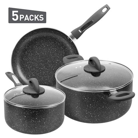 Best Non Stick Stone Cookware Set 4u Life