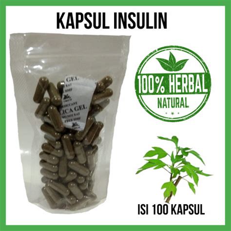 Jual Kapsul CURAH Daun Insulin Isi 300 ASLI ORIGINAL Kab Bogor