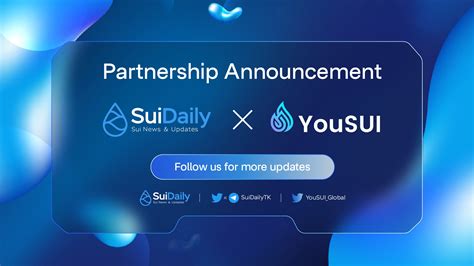 Sui Daily On Twitter EXCITING NEWS We Re Thrilled To Announce The