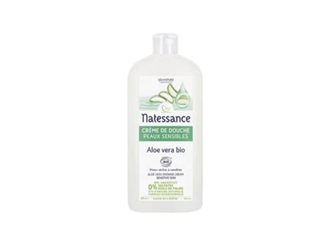 Natessance Cr Me De Douche Peau Sensibles Aloe Vera Bio Ml