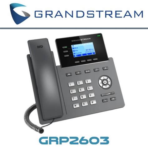 Jual Grandstream Grp2603 3 Line Essential Ip Phone Non Poe Shopee