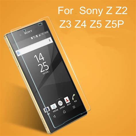 Front Premium Tempered Glass Film Screen Protector For Sony Xperia Z Z