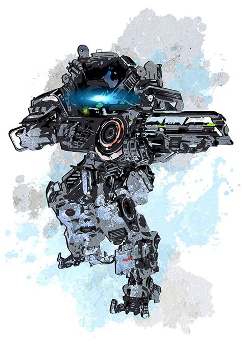 Titanfall 2 Ion Class Fan Art Poster Titan Gamer Art Etsy Australia