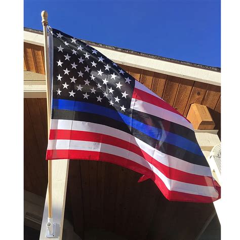 2017 New Arrival Thin Blue Line American Flag Police Lives 3x5 Foot